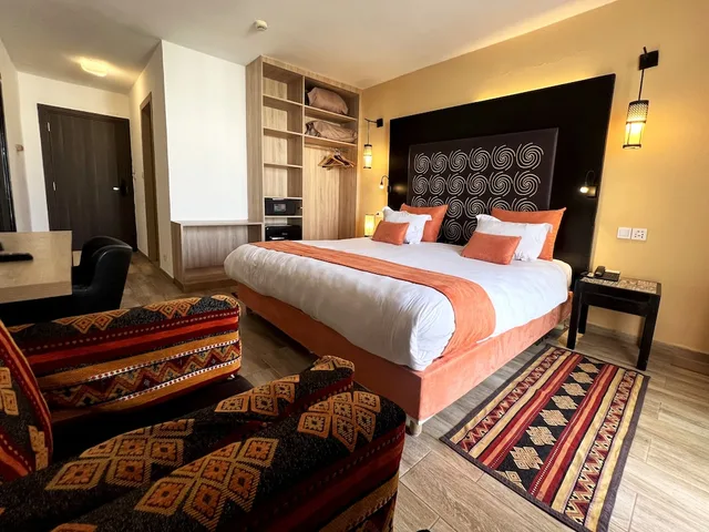 غرفة تنفيذية بسريرين منفصلين بإطلالة على البحر، Hamilton Agadir 3/10