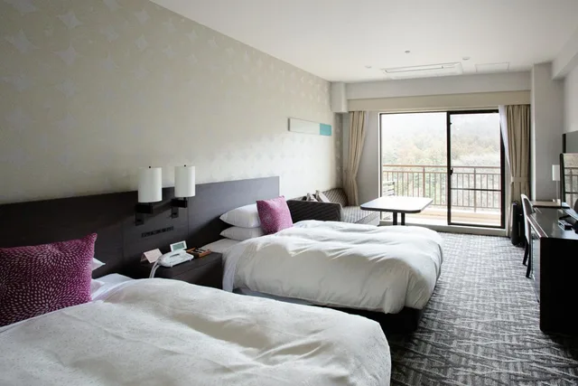 غرفة قياسية بسريرين منفصلين، Hotel Harvest Kinugawa 2/2