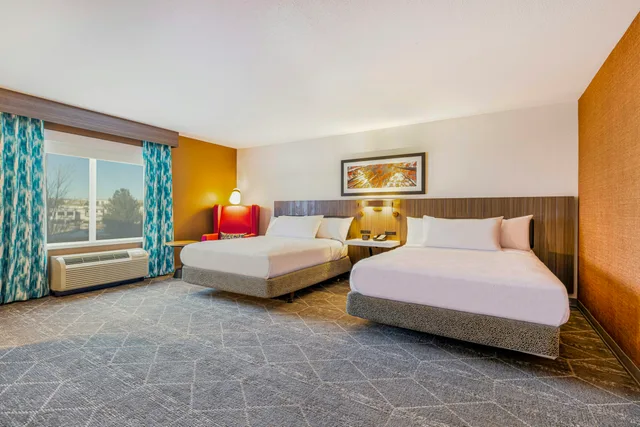 غرفة بسريرين كوين لذوي الإعاقة، Hilton Garden Inn Colorado Springs Airport 2/3