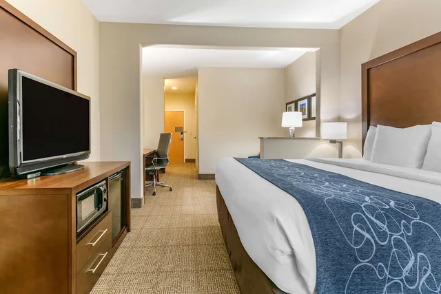 جناح بسرير كينج مع أريكة لذوي الإعاقة، Comfort Suites Batesville, AR 2/5