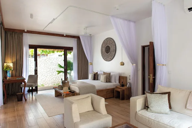 Garden Villa, King Bed, Sofa, Hot Tub، Zanzibar White Sand Luxury Villas Spa 6/9