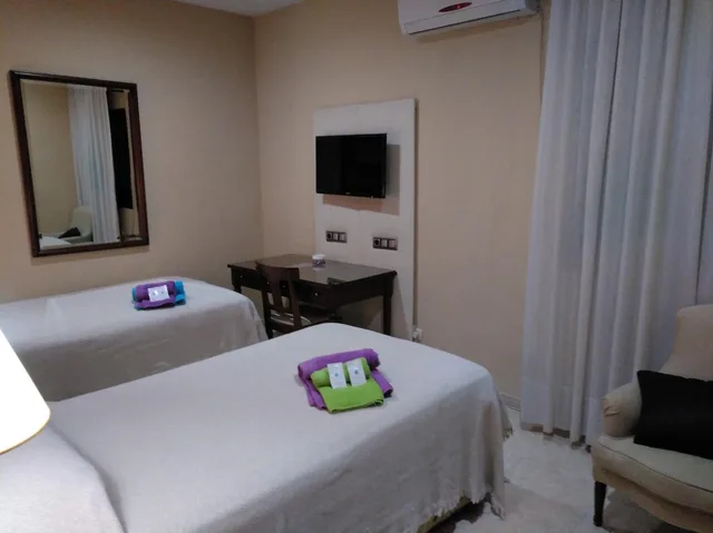 غرفة بسريرين منفصلين، Hotel Nuevo Ara 3/5