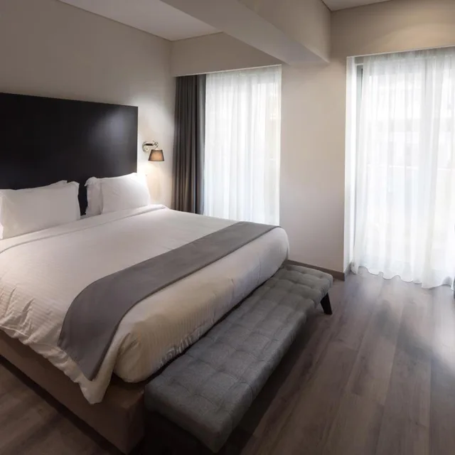 غرفة بسرير مزدوج أو سريرين منفصلين بشرفة، Lozenge Hotel 5/10