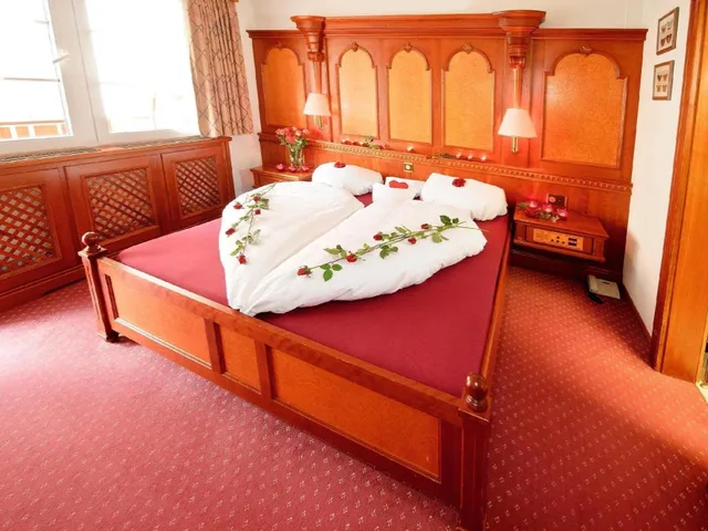 غرفة كومفورت بسرير كوين، Hotel La Ginabelle 4/8