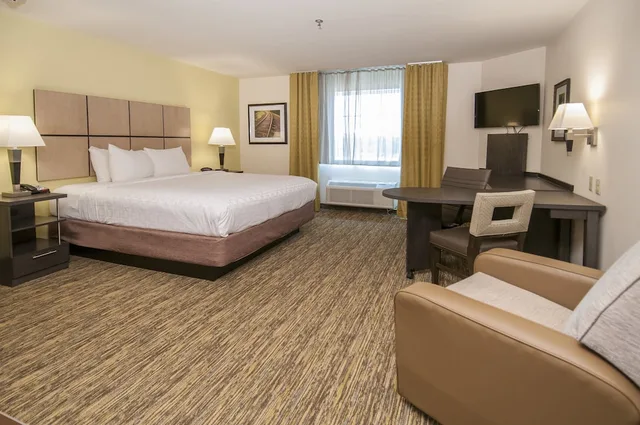 جناح استوديو بسرير فردي، Candlewood Suites Baton Rouge College Drive 1/1
