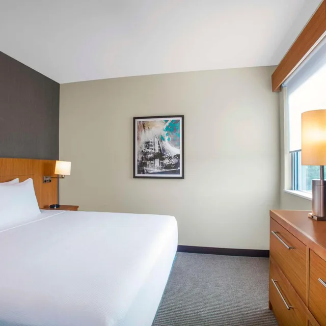 جناح بسرير كينج بغرفة نوم واحدة مع أريكة، Hyatt Place Titusville / Kennedy Space Center 1/3