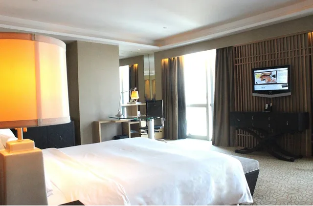غرفة فاخرة بسريرين منفصلين بإطلالة على المدينة، Sofitel Galaxy Nanjing 2/3