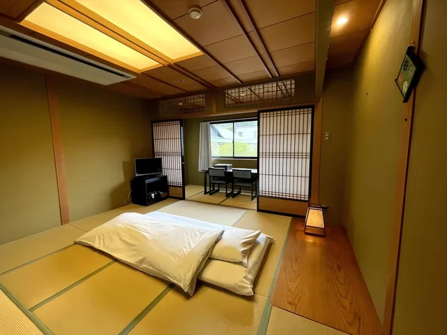 Japanese, 3 Futon Beds, No Bathroom, Tatami, Takeo Onsen Kanko Hotel Kyotoya 1/1