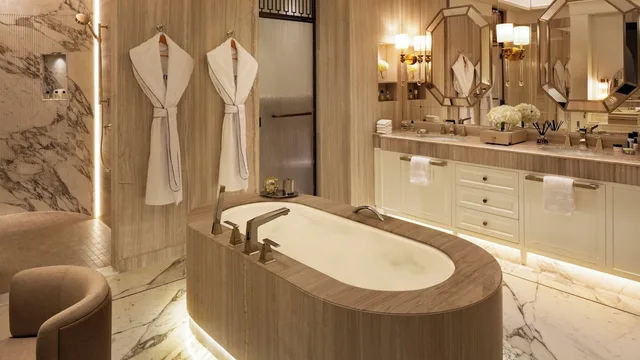2 Bedrooms, Royal, Suite, 2 King Beds, Jumeirah Mina Al Salam Dubai 7/7