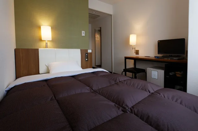 غرفة اقتصادية بسرير مزدوج، Kagoshima Washington Hotel Plaza 2/4