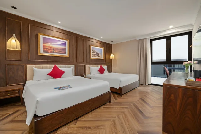 غرفة تنفيذية عائلية، Golden Lotus Luxury Hotel Da Nang 1/1
