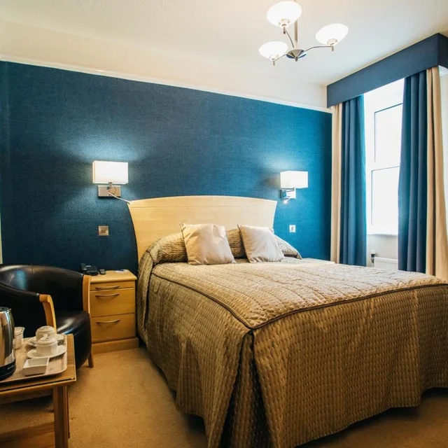 Room, Double Bed, Garden View, Trefeddian Hotel 4/8