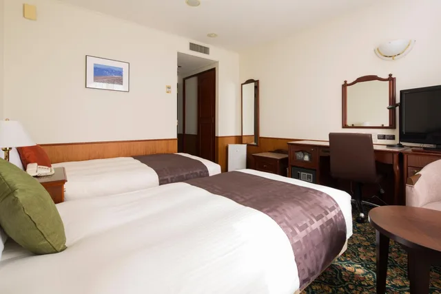 غرفة قياسية بسريرين منفصلين، Premier Hotel Cabin Obihiro 6/8