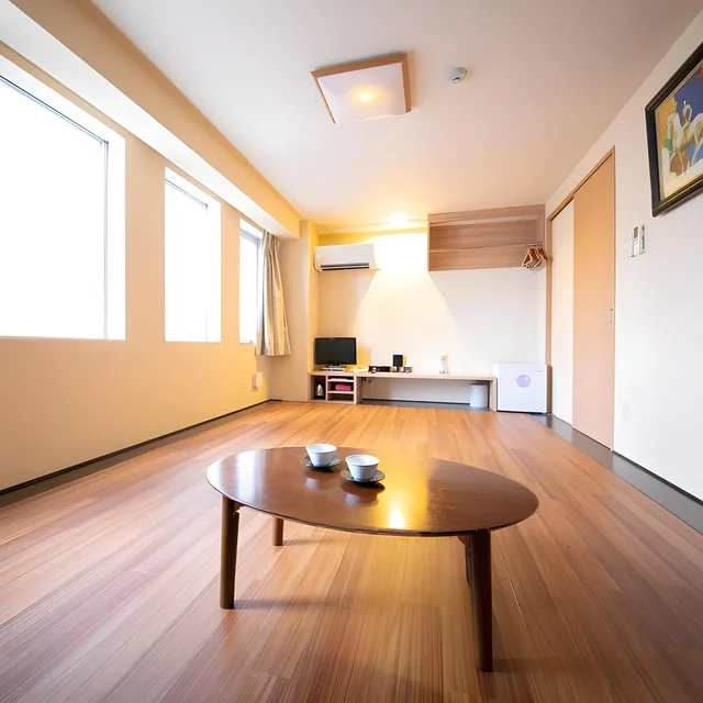 غرفة يابانية غربية قياسية بدون إطلالة بمطبخ صغير، Hotel Kudo Oita 1/1
