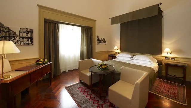 غرفة ديلوكس بسريرين منفصلين، Grand Hotel Piazza Borsa 1/3