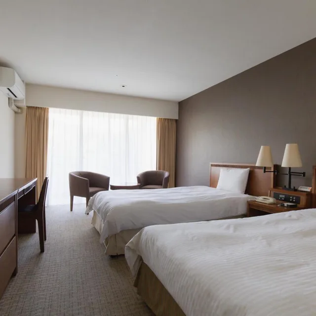 غرفة اقتصادية بسرير مزدوج أو سريرين منفصلين، EM Wellness Kurashino Hakko Lifestyle Resort 1/3