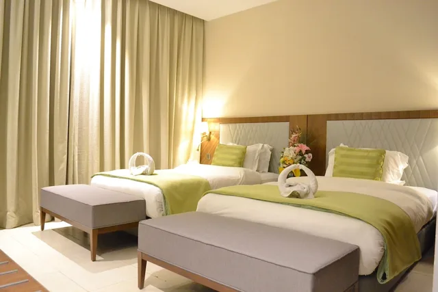 2 Bedrooms, Suite, King and Twin Beds, Sofa, Ramee Palace 4/11
