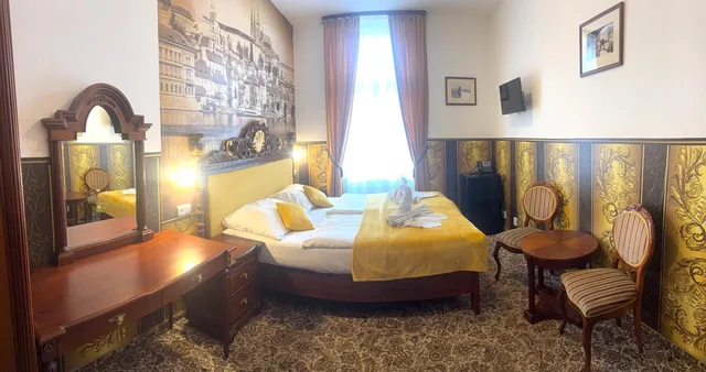 غرفة ديلوكس بسرير مزدوج، Hotel Liliova Prague Old Town 3/10