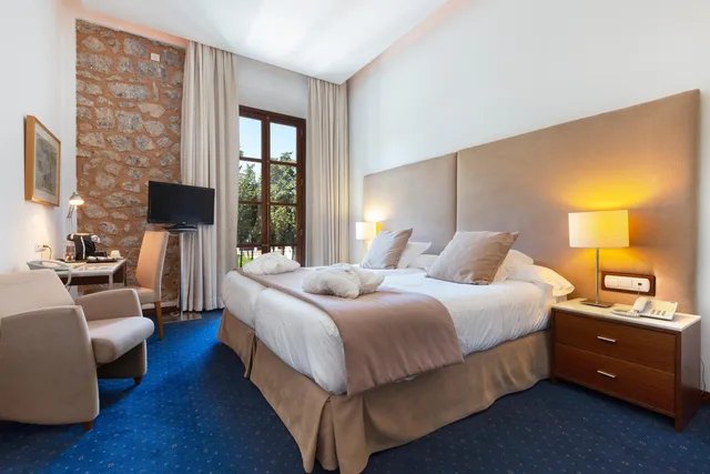 غرفة بسرير مزدوج أو سريرين منفصلين، Gran Hotel Soller 5/10