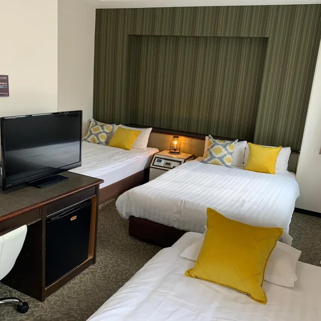 غرفة ثلاثية، Hotel Areaone Oita 7/7