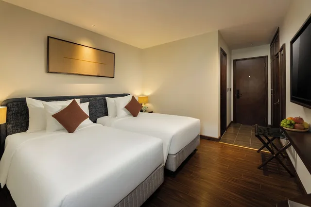 غرفة تنفيذية بسرير مزدوج أو سريرين منفصلين بإطلالة على المدينة، Hotel de Lagom Hanoi 1/4