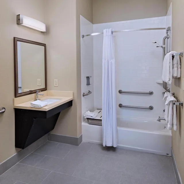 جناح بغرفتي نوم لذوي الإعاقة، Staybridge Suites Austin Northwest 5/6