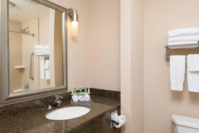 جناح بسرير كوين بغرفة نوم واحدة، Holiday Inn Express Hotel & Suites North Sequim 3/3