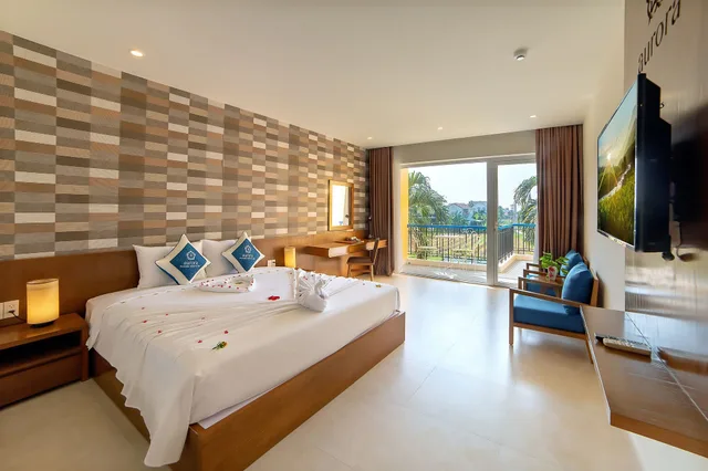 غرفة ديلوكس بسرير كينج، Aurora Riverside Hotel 1/10