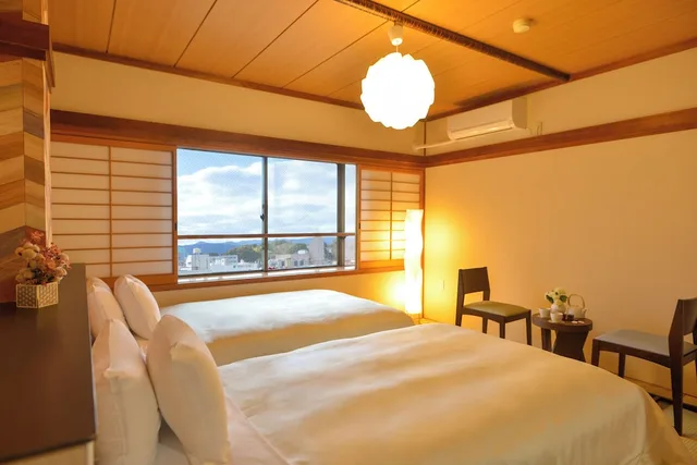 Renovated, Japanese, Twin Beds، Hotel New Gaea Iizuka 1/1