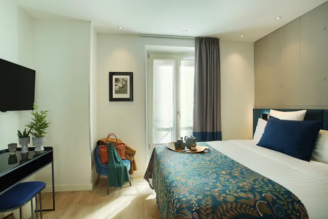 غرفة قياسية بسرير مزدوج، Le Basile Hotel 1/5