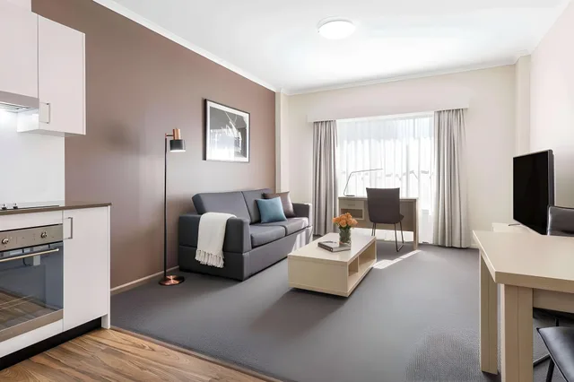 غرفة بإطلالة على المدينة بغرفة نوم واحدة، Oaks Sydney Goldsbrough Suites 2/2