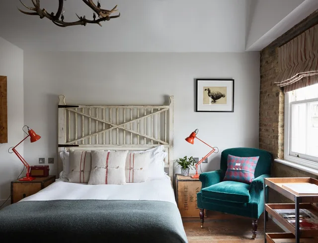 غرفة كبيرة بسرير مزدوج، Artist Residence London 1/4