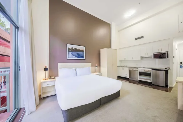 استوديو بسريرين منفصلين، Oaks Sydney Goldsbrough Suites 1/10