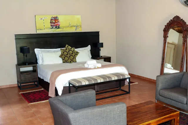 غرفة ديلوكس بسرير كينج، Thaba Legae Guest Lodge 1/2