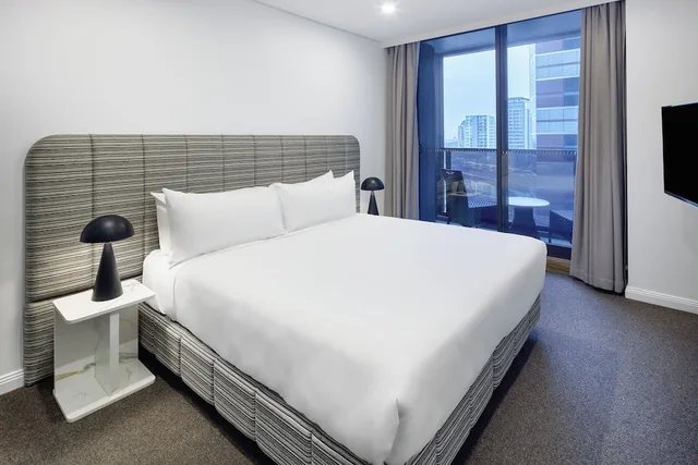 جناح بسرير كينج بغرفة نوم واحدة لذوي الإعاقة، Meriton North Sydney 4/7
