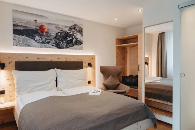 غرفة قياسية بسرير مزدوج، Boutique Hotel Waldegg Horw 1/2