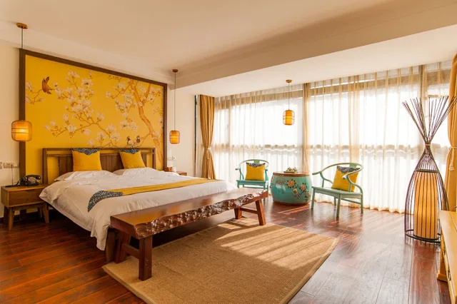 غرفة بسرير كينج، Secret Courtyard Resort Hotel 7/10