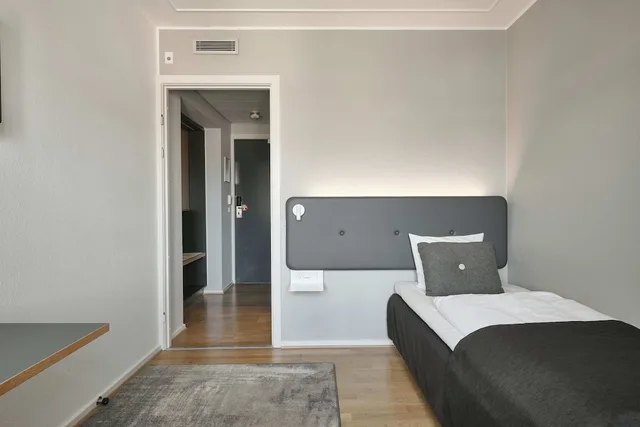 غرفة قياسية بسرير فردي، Hotel Svendborg 3/6