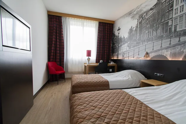 غرفة كومفورت بسرير مزدوج أو سريرين منفصلين، Bastion Hotel Amsterdam Zuidwest 1/1