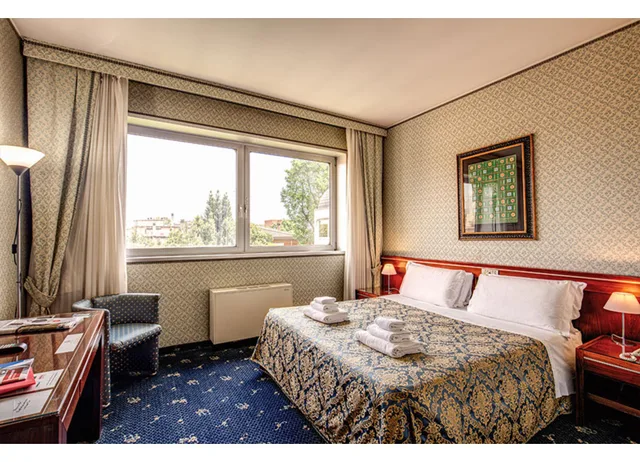 غرفة سوبيريور مفردة بسرير كوين، Venice Michelangelo Hotel 4/8