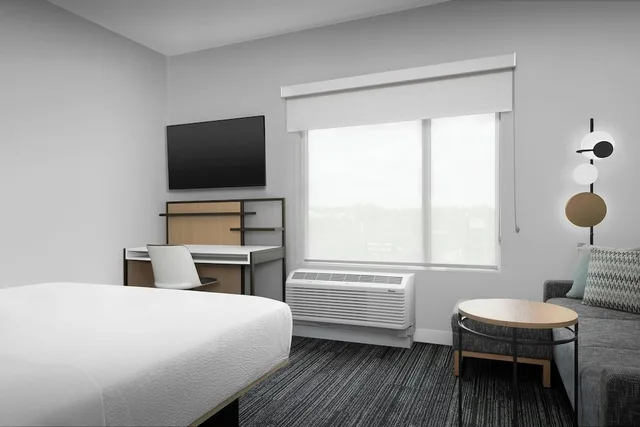 استوديو بسرير كينج مع أريكة، TownePlace Suites By Marriott Lake City 3/7