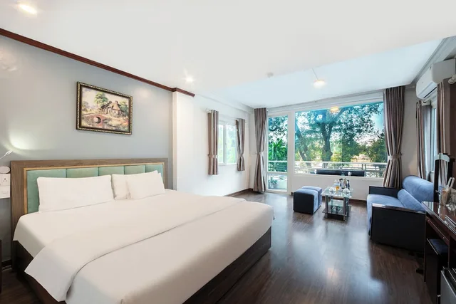 غرفة ديلوكس بسرير كوين، A25 Hotel Quang Trung 3/10