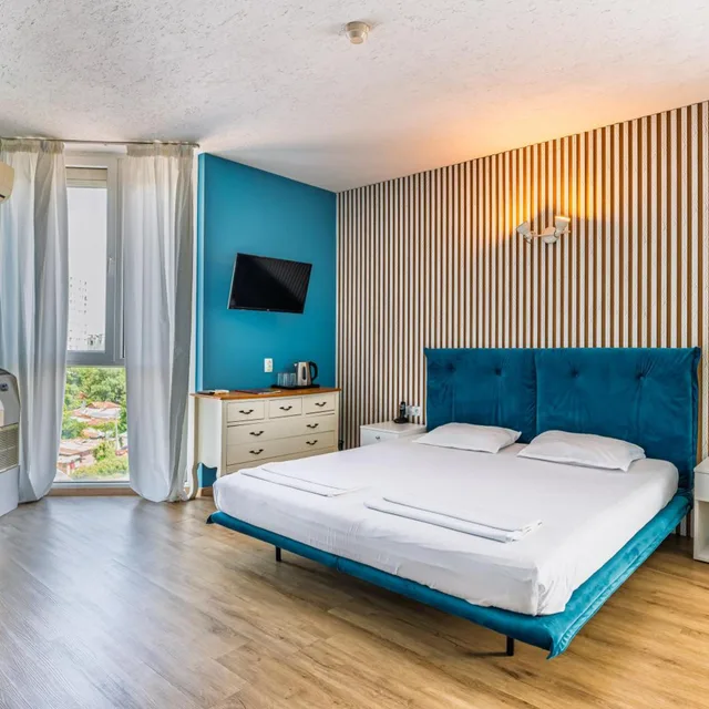 غرفة رباعية بسرير فردي، Art Hotel Simona 1/4