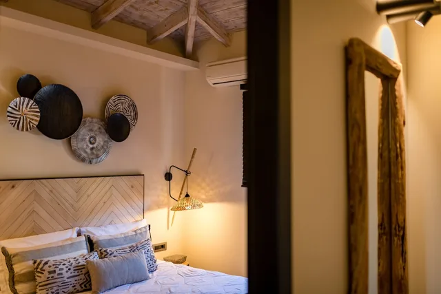 جناح بسرير مزدوج بغرفة نوم واحدة، Anthemion Suites And Villas 4/9