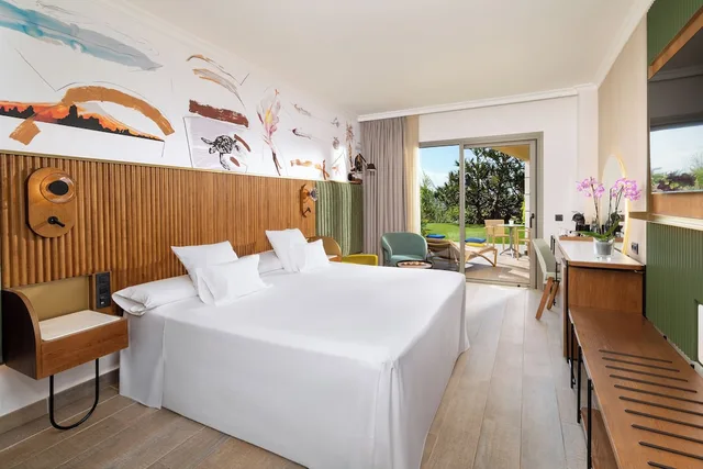 غرفة كومفورت بسريرين منفصلين بإطلالة على الحديقة، Hotel Jardines De Nivaria 2/9