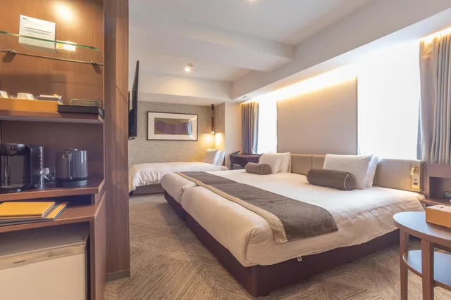 Hollywood, Deluxe, Twin Beds، The Rise Osaka Kitashinchi 1/3