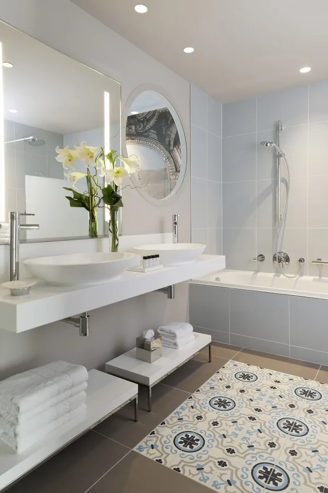 غرفة كلاسيكية بسرير كوين، Cures Marines Hotel Thalasso & Spa Trouville - MGallery Collection 10/10