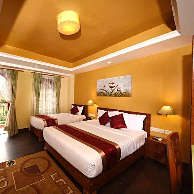 غرفة عائلية بشرفة، Dom Himalaya Hotel 5/9