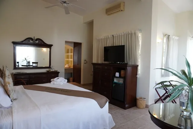 جناح شهر العسل بسرير كينج بحوض جاكوزي، Hacienda Los Laureles 4/10