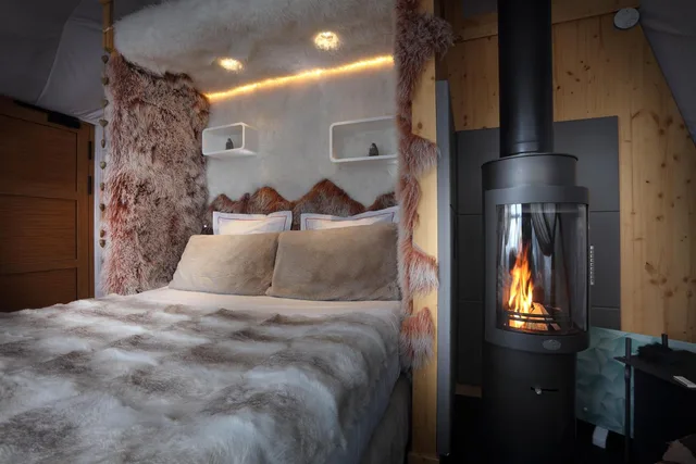 Igloo, Hot Tub، Hôtel Pashmina 2/3